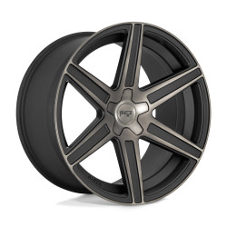 Niche M236 CARINA felni 24x10 6x135 87.1 ET30, fekete