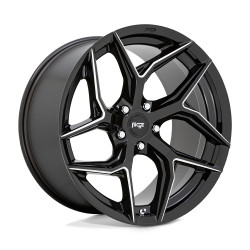 Niche M266 TORSION felni 20x10.5 5x112 66.56 ET27, FénIgen fekete