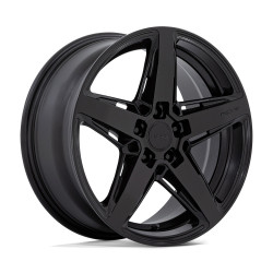 Niche M269 TERAMO felni 18x8 5x120 72.56 ET30, Matt fekete