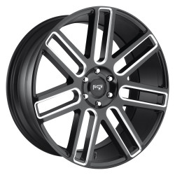 Niche M096 ELAN felni 20x9 5x139.7 78.1 ET25, Matt fekete