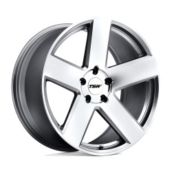 TSW BRISTOL felni 18x9.5 5x114.3 76.1 ET40, ezüst