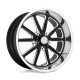 Alufelnik US Mags US Mag U117 RAMBLER felni 18x8 5x120.65 72.56 ET1, FénIgen fekete | race-shop.hu