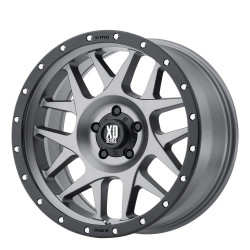 XD 127 BULLY felni 17x9 5x127 78.1 ET-12, Matt gray