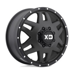 XD 130 MACHETE DUALLY felni 20x8.25 8x165.1 125.1 ET127, Szatén fekete