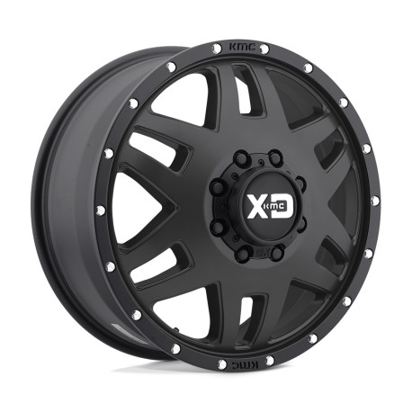 Alufelnik XD XD 130 MACHETE DUALLY felni 20x8.25 8x165.1 125.1 ET-198, Szatén fekete | race-shop.hu