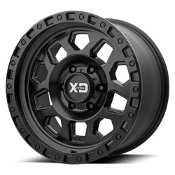 XD 132 RG2 felni 17x9 5x127 72.56 ET-12, Szatén fekete