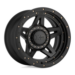 XD 138 BRUTE felni 17x9 5x127/5x139.7 78.1 ET-12, Szatén fekete
