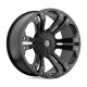 Alufelnik XD XD 778 MONSTER felni 18x9 8x165.1 125.1 ET-12, Matt fekete | race-shop.hu