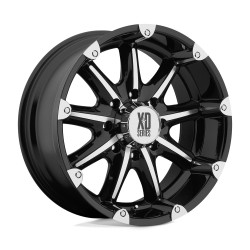 XD 779 BADLANDS felni 18x9 8x165.1 125.1 ET18, FénIgen fekete