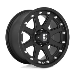 XD 798 ADDICT felni 18x9 8x180 124.2 ET18, Matt fekete