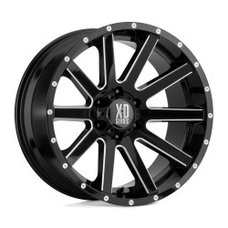 XD 818 HEIST felni 20x9 5x150 110.1 ET30, FénIgen fekete
