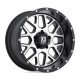 Alufelnik XD XD 820 GRENADE felni 20x9 8x170 125.1 ET0, Szatén fekete | race-shop.hu