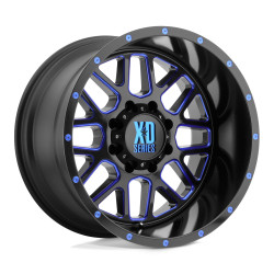 XD 820 GRENADE felni 20x9 8x180 124.2 ET18, Szatén fekete