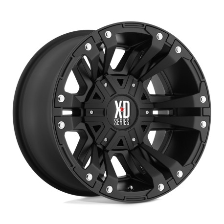 Alufelnik XD XD 822 MONSTER II felni 17x9 5x114.3/5x127 72.56 ET-12, Matt fekete | race-shop.hu