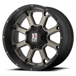 XD 825 BUCK 25 felni 20x9 8x180 124.2 ET0, Matt fekete