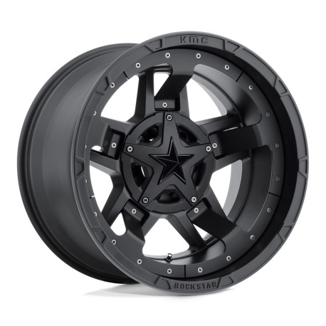 Alufelnik XD XD 827 ROCKSTAR III felni 17x9 8x165.1 125.1 ET-12, Matt fekete | race-shop.hu