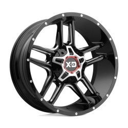 XD 839 CLAMP felni 22x10 8x180 124.2 ET-18, FénIgen fekete