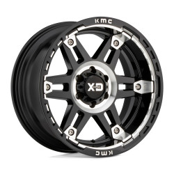 XD 840 SPY II felni 20x10 6x139.7 106.1 ET-18, FénIgen fekete