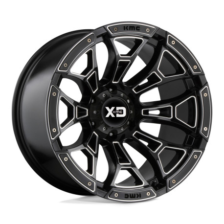 Alufelnik XD XD 841 BONEYARD felni 18x10 5x127 71.5 ET-18, FénIgen fekete | race-shop.hu