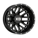 Alufelnik XD XD 843 GRENADE DUALLY felni 17x6.5 8x210 154.3 ET-155, FénIgen fekete | race-shop.hu
