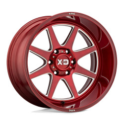 XD 844 PIKE felni 22x12 8x180 124.2 ET-44, red