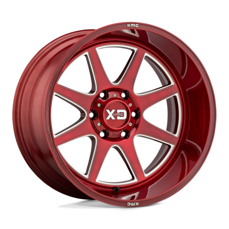 Alufelnik XD XD 844 PIKE felni 20x9 8x170 125.1 ET18, red | race-shop.hu