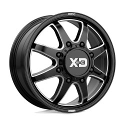XD 845 PIKE DUALLY felni 20x8.25 8x210 154.3 ET105, FénIgen fekete