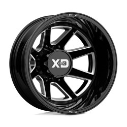 XD 845 PIKE DUALLY felni 20x8.25 8x165.1 121.5 ET-240, FénIgen fekete