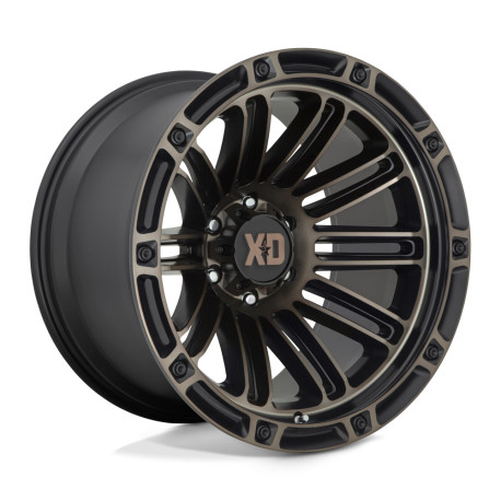 Alufelnik XD XD 846 DOUBLE DEUCE felni 20x10 8x180 124.2 ET-18, Szatén fekete | race-shop.hu