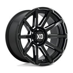 XD 847 OUTBREAK felni 17x8 5x110 65.07 ET35, FénIgen fekete