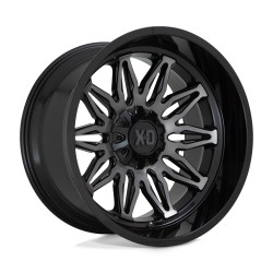 XD 859 GUNNER felni 22x12 5x127/5x139.7 78.1 ET-44, FénIgen fekete