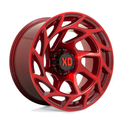 XD 860 ONSLAUGHT felni 20x10 6x139.7 106.1 ET-18, piros