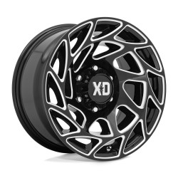 XD 860 ONSLAUGHT felni 20x12 5x127 71.5 ET-44, FénIgen fekete
