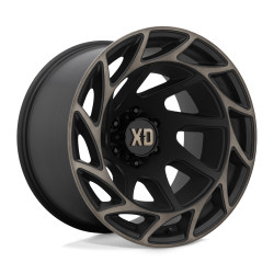 XD 860 ONSLAUGHT felni 20x12 6x135 87.1 ET-44, Szatén fekete