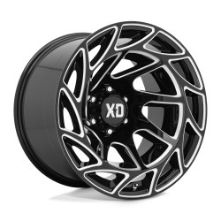 XD 860 ONSLAUGHT felni 20x12 6x139.7 106.1 ET-44, FénIgen fekete