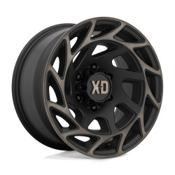 XD 860 ONSLAUGHT felni 22x12 5x127 71.5 ET-44, Szatén fekete