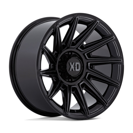 Alufelnik XD XD 867 SPECTER felni 20x10 8x180 124.2 ET-18, FénIgen fekete | race-shop.hu