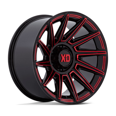 Alufelnik XD XD 867 SPECTER felni 20x10 8x170 125.1 ET-18, FénIgen fekete | race-shop.hu