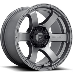 Fuel D819 RUSH felni 17x9 6x139.7 106.1 ET-12, antracit