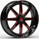 Alufelnik Fuel Fuel UTV D650 MAVERICK UTV felni 20x7 4x156 132 ET13, FénIgen fekete | race-shop.hu