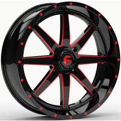 Fuel UTV D650 MAVERICK UTV felni 20x7 4x156 132 ET13, FénIgen fekete