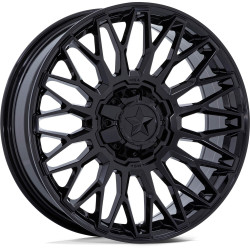 MSA Offroad felnis M50 CLUBBER felni 22x7 4x137/4x156 110.1 ET0, FénIgen fekete
