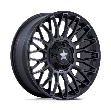 Alufelnik MSA MSA Offroad felnis M50 CLUBBER felni 15x7 4x137/4x156 110.1 ET10, Matt fekete | race-shop.hu