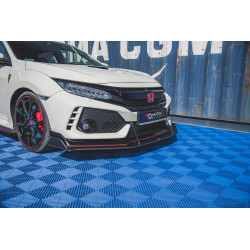 MAXTON DESIGN Racing Durability első splitter Honda Civic X Type-R-hez