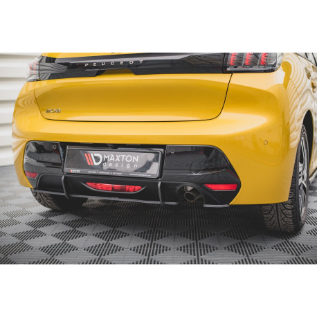 Body kitek és vizuális kiegészítők RACING DURABILLITY Rear Diffuser Peugeot 208 Mk2 | race-shop.hu