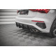 MAXTON DESIGN Street Pro hátsó diffúzor Audi S3 Sportback 8Y-hoz