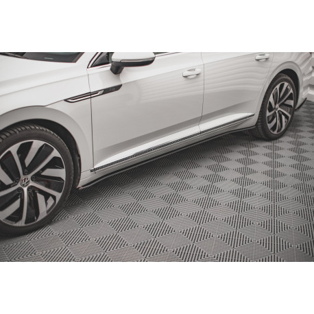 Body kitek és vizuális kiegészítők MAXTON DESIGN Street Pro küszöb toldatok Volkswagen Arteon R/ R-Line Facelift-hez, V1 | race-shop.hu
