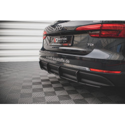 MAXTON DESIGN Street Pro hátsó diffúzor Audi A4 Avant B9-hez