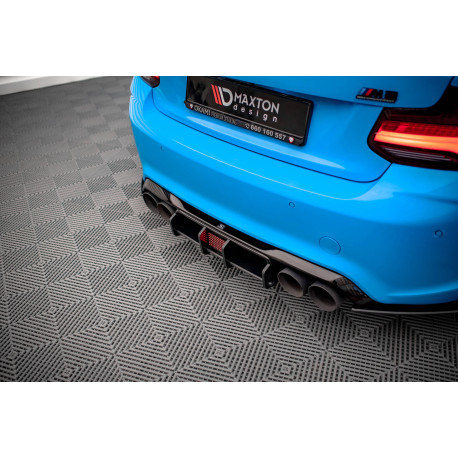 Body kitek és vizuális kiegészítők MAXTON DESIGN Street Pro hátsó diffúzor BMW M2 F87-hez | race-shop.hu