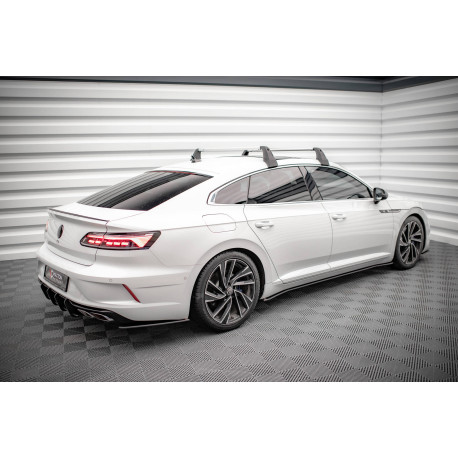 Body kitek és vizuális kiegészítők MAXTON DESIGN Street Pro küszöb toldatok Volkswagen Arteon R / R-Line Facelift-hez, V2 | race-shop.hu